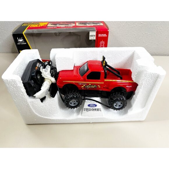 VTG 1996 New Bright Ford Ranger Splash Pistol Grip Remote Control Truck NOS - Picture 2 of 10